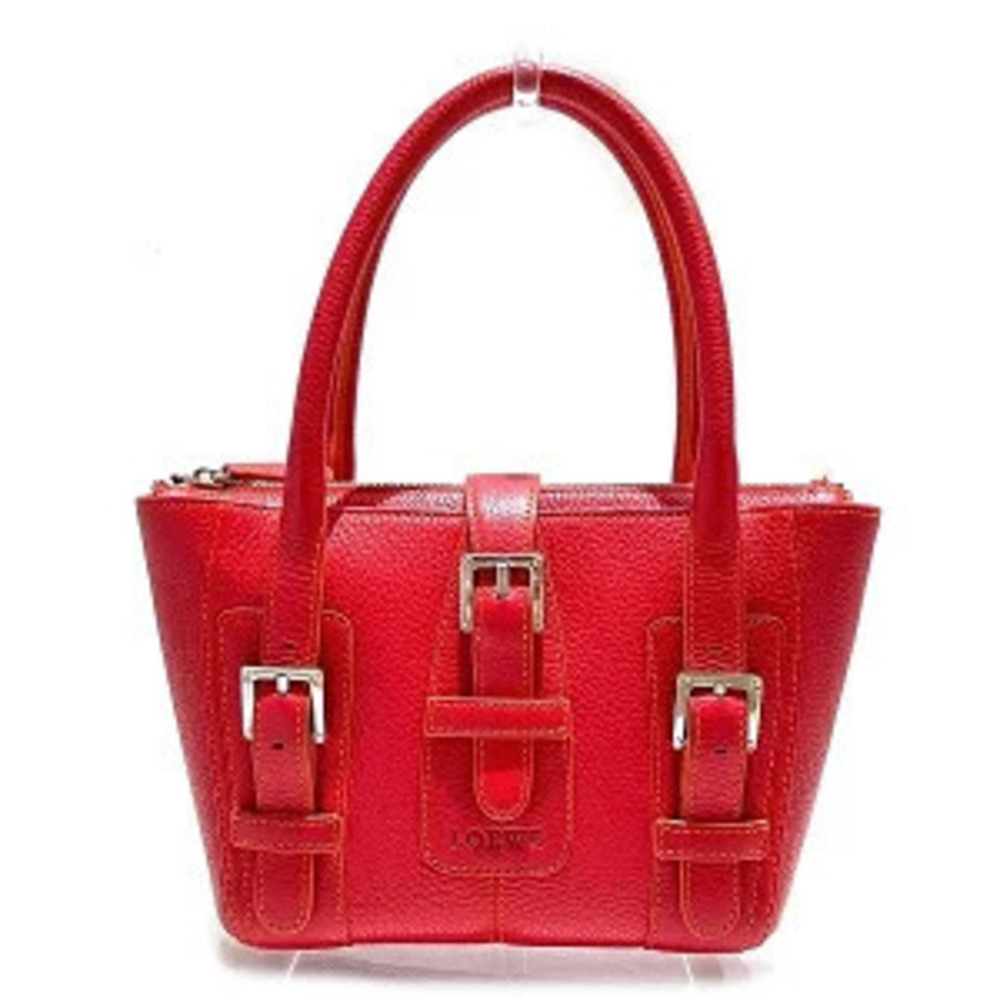 Loewe Senda Red Bag Handbag